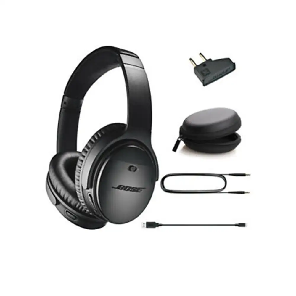 Bose QuietComfort 35 Wireless Headphones II - Black - EvoStore